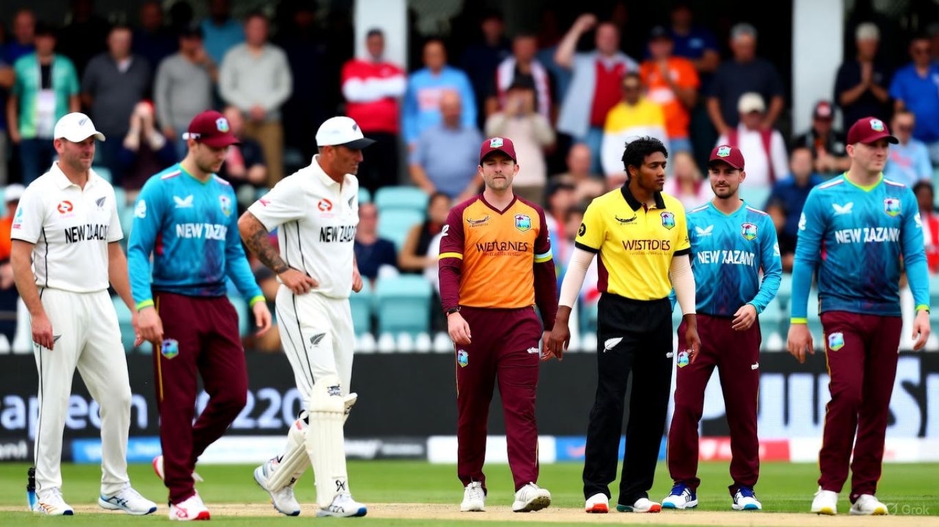 NZ vs WI T20 2025