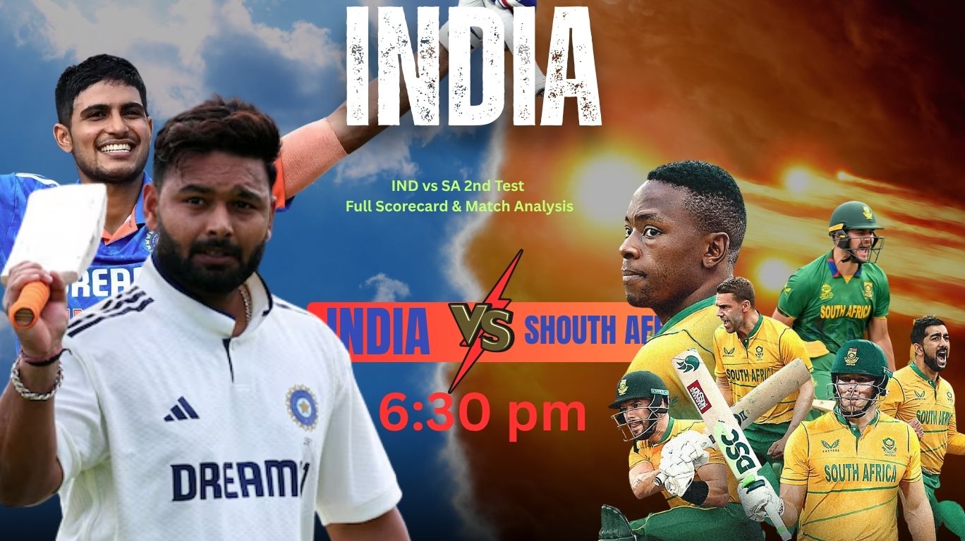 IND vs SA 2nd Test Full Scorecard & Match Analysis