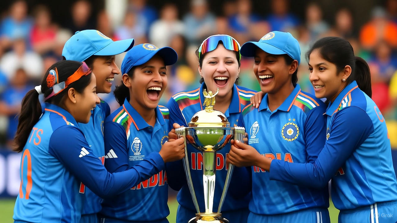 India Women won the World Cup by 52 runs