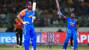 Ro-Ko Magic: Rohit Sharma (155) and Virat Kohli (131)