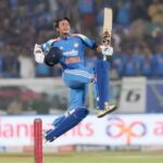 Yashasvi Jaiswal hit 116 runs against South Africa.