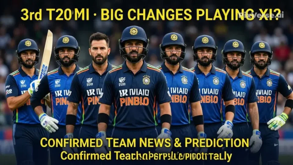 IND vs NZ 3rd T20I: Big Changes in Playing XI? Confirmed Team News & Prediction
