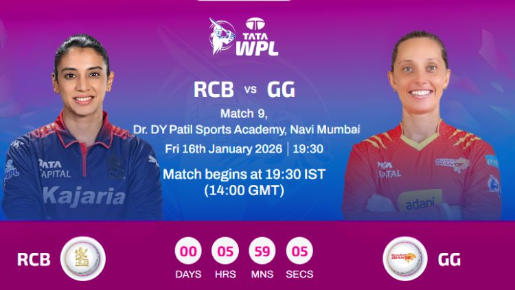 Royal Challengers Bengaluru vs Gujarat Giants today match