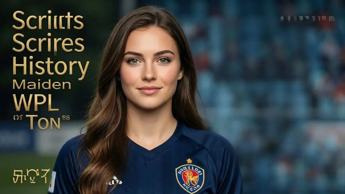 Nat Sciver-Brunt Scripts History with Maiden WPL Ton Against RCB