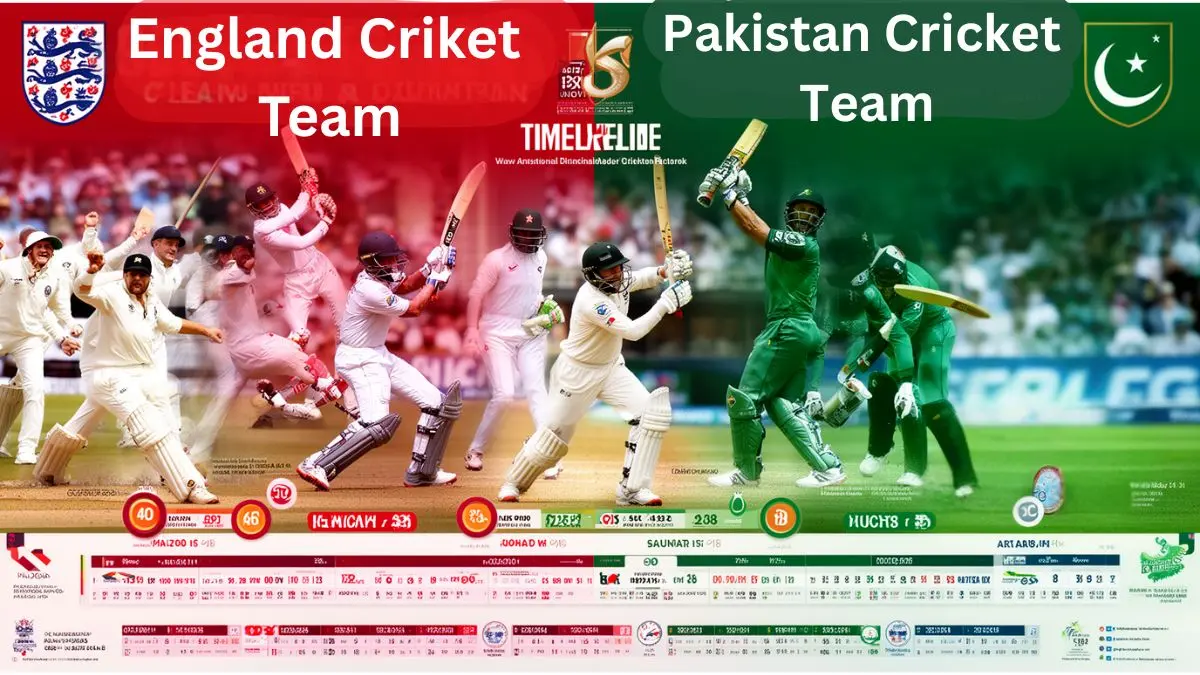England National Cricket Team vs Pakistan National Cricket Team Timeline 4 England National Cricket Team vs Pakistan National Cricket Team Timeline