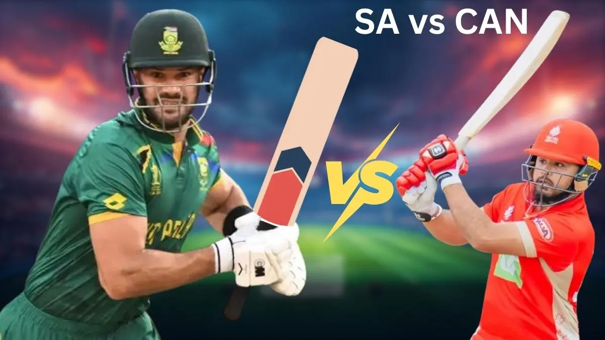 SA vs CAN Live Score: South Africa vs Canada T20 World Cup 2026 Match 9 Updates - Sportzons