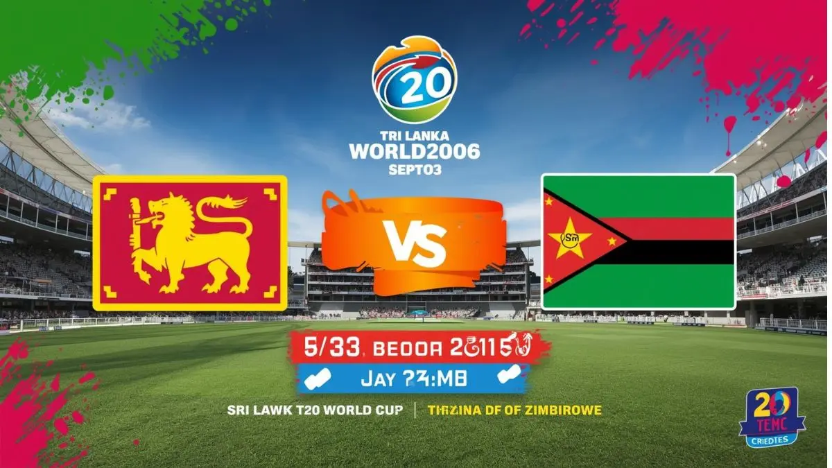 Sri Lanka vs Zimbabwe Live: T20 World Cup Match Details, Time & Venue