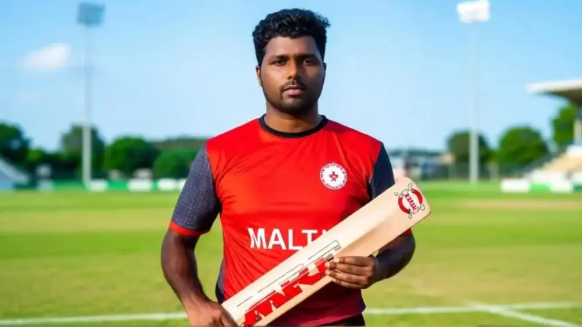Priyan Pushparajan Smashes Blazing 67 Off 40 Balls in Match-Winning Knock
