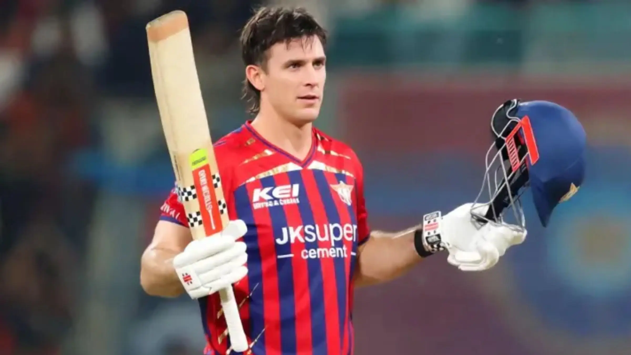 What a magnificent batting display by Mitchell Marsh—he played a match-winning innings of 111 runs off just 56 balls!